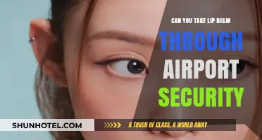 Lip Balm and Airport Security: What's Allowed?