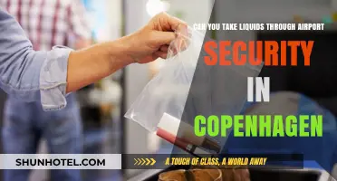 Copenhagen Airport Security: Liquids Allowed?