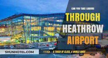 Heathrow Airport: Liquids Allowed?