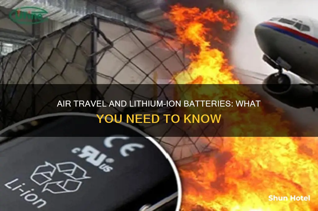 can you take lithium ion batteries through airport security