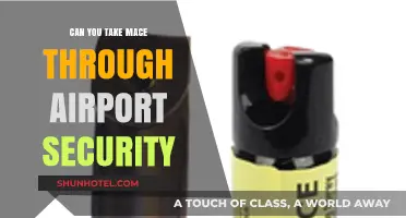 Airport Security and Mace: What You Need to Know