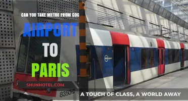 Exploring Paris: CDG Airport to City Centre via Metro