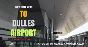 Traveling to Dulles Airport: Can You Take the Metro?