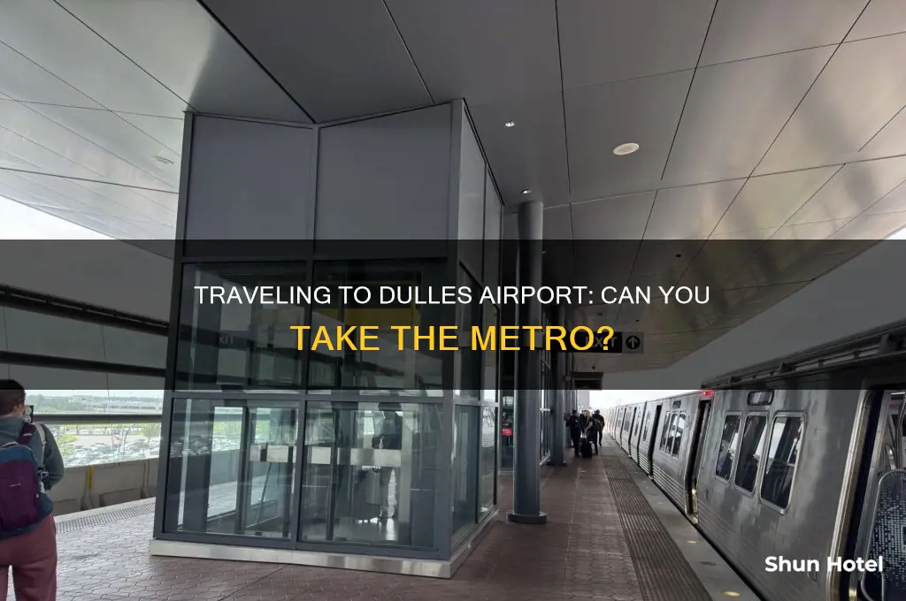 can you take metro to dulles airport