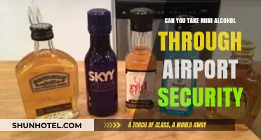 Airport Security and Mini Alcohol Bottles: What's Allowed?