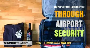 Liquor Laws: Mini Bottles and Airport Security