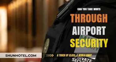 Airport Security: Can You Bring Mints Onboard?