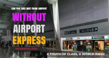 Traveling from the Airport: MRT Options Beyond Airport Express