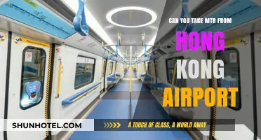 Traveling from Hong Kong Airport: MTR Accessibility