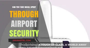 Traveling with Nasal Spray: Airport Security Rules