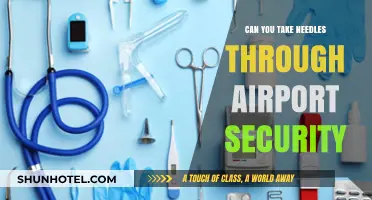 Airport Security and Needles: What's Allowed?