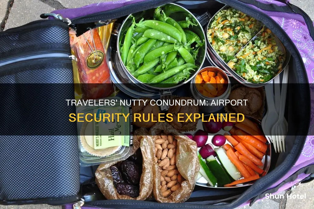 can you take nuts through airport security