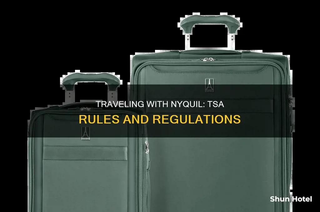 can you take nyquil through airport security