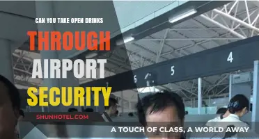 Airport Security Drinks: What's Allowed and What's Not?