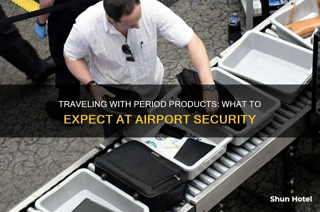 can you take pads through airport security