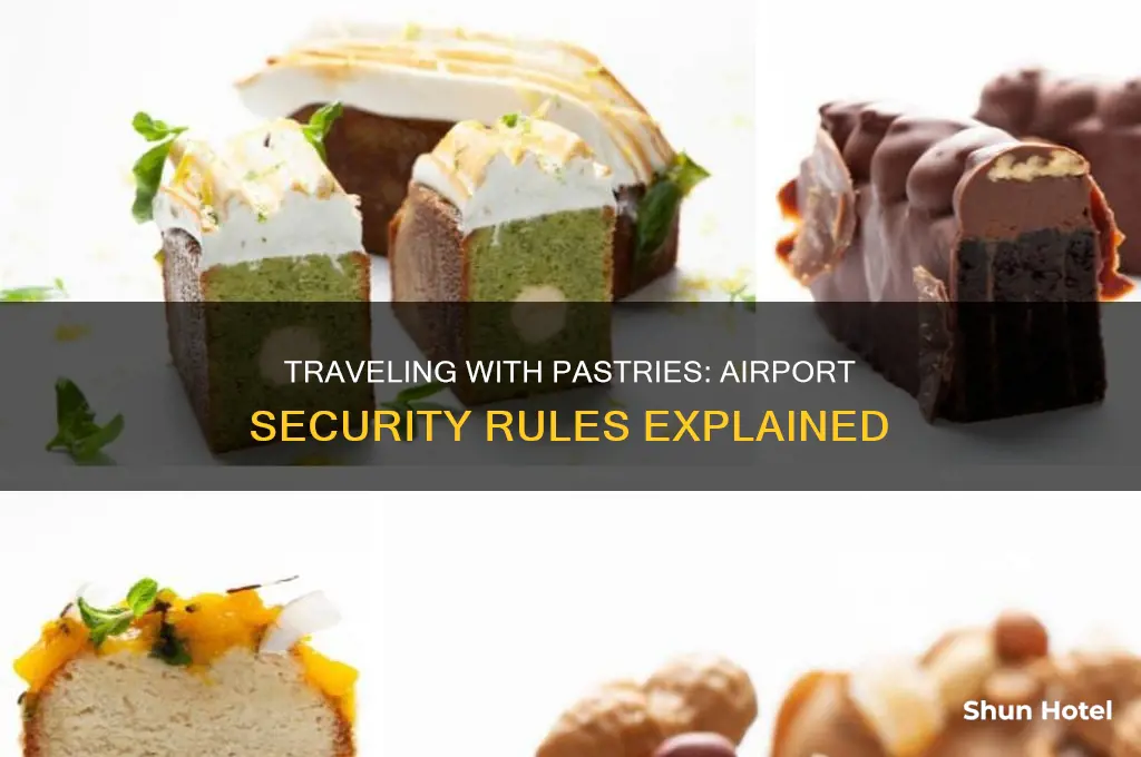 can you take pastries through airport security