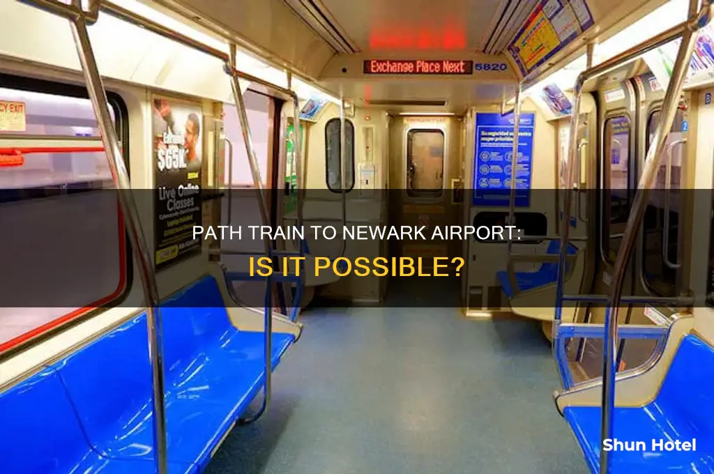 can you take path train to newark airport