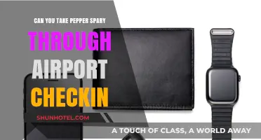Airport Security and Pepper Spray: What's Allowed?