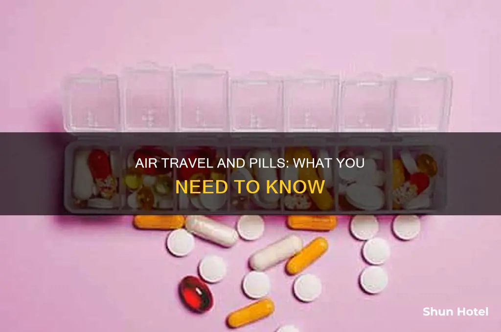 can you take pills on the airport