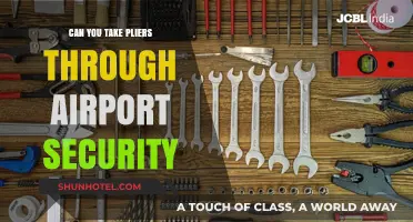 Airport Security and Pliers: What You Need to Know