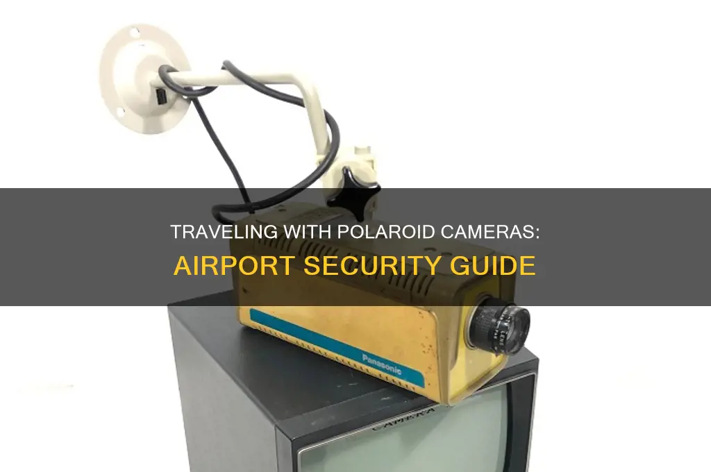 can you take polaroid camersa through airport security