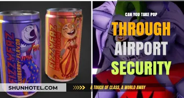 Travel Tip: Taking Pop Drinks Through Airport Security