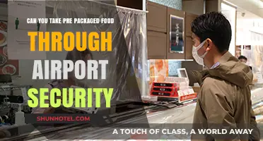 Traveling with Pre-Packaged Food: Airport Security Rules