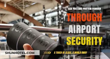 Traveling with Protein Powder: Airport Security Rules