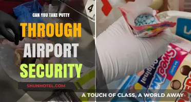 Airport Security and Putty: What You Need to Know