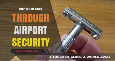 Airport Security: What's the Deal with Razors?