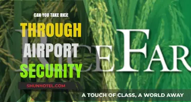 Traveling with Rice: Airport Security Rules and Tips