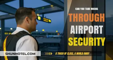 Traveling with Rocks: Airport Security Rules and Regulations