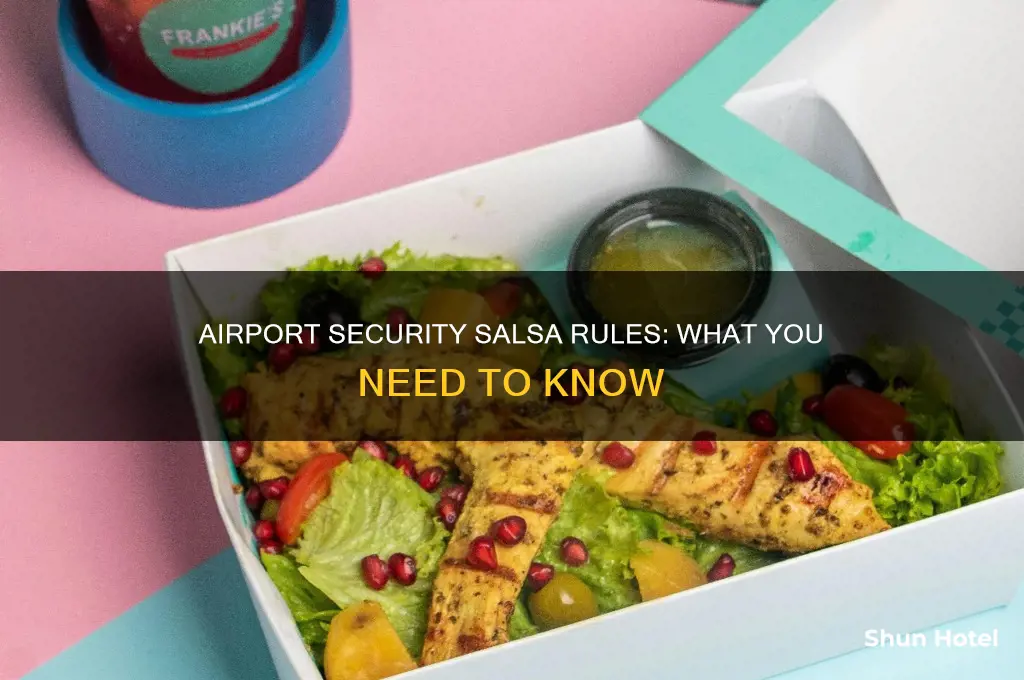 can you take salsa through airport security