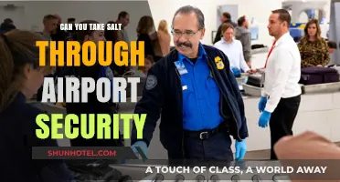 Airport Security: What's the Deal with Salt?