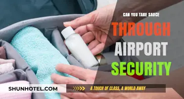 Airport Security: What's the Deal with Sauces?