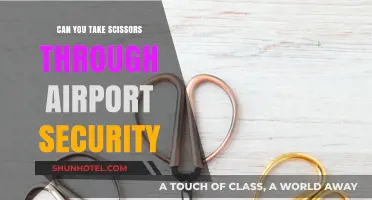 Airport Security Scissors Rules: What You Need to Know