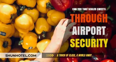 Sweets and Airport Security: What You Need to Know