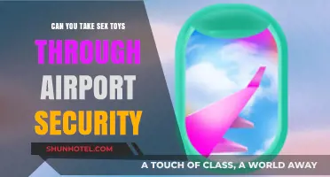 Traveling with Sex Toys: Airport Security Rules