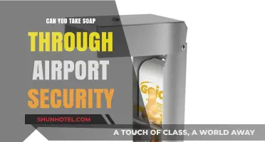 Airport Security: What's the Deal with Soap?