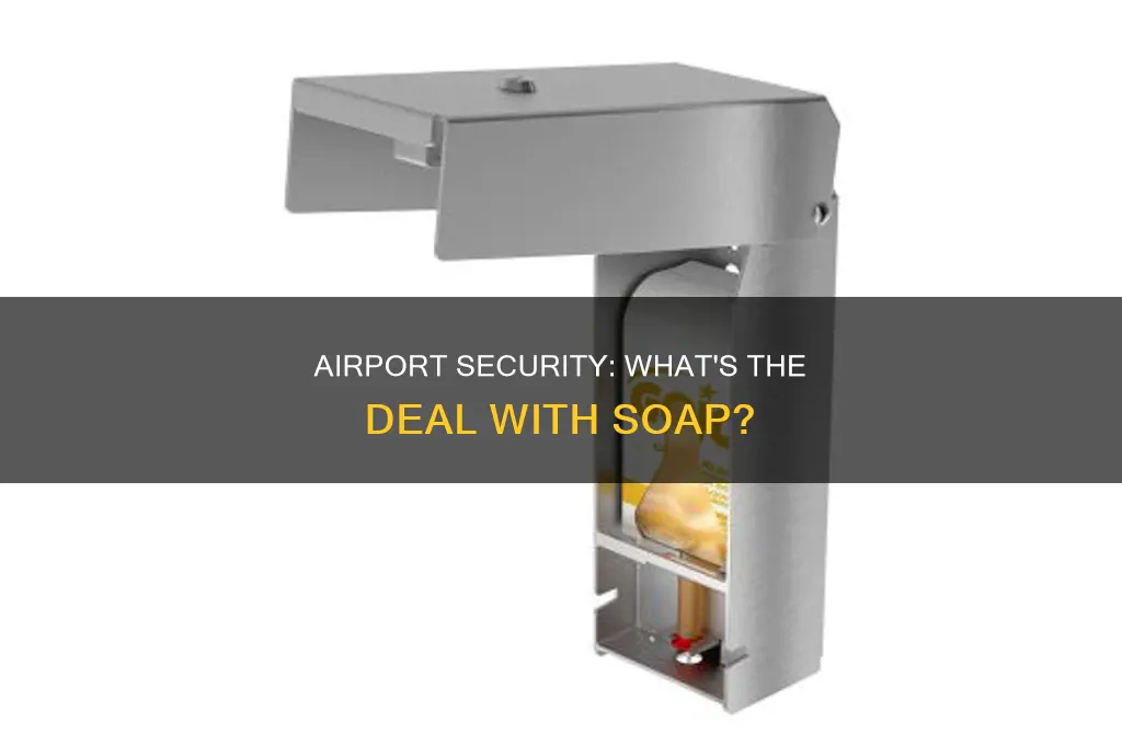 can you take soap through airport security