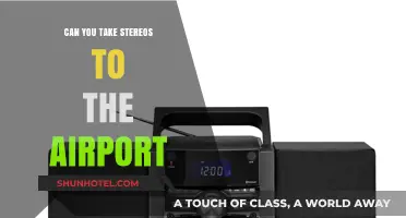 Traveling with Stereos: Airport Edition