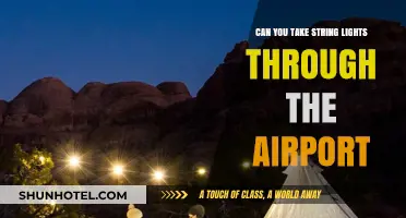 Traveling with String Lights: Airport Security Guide