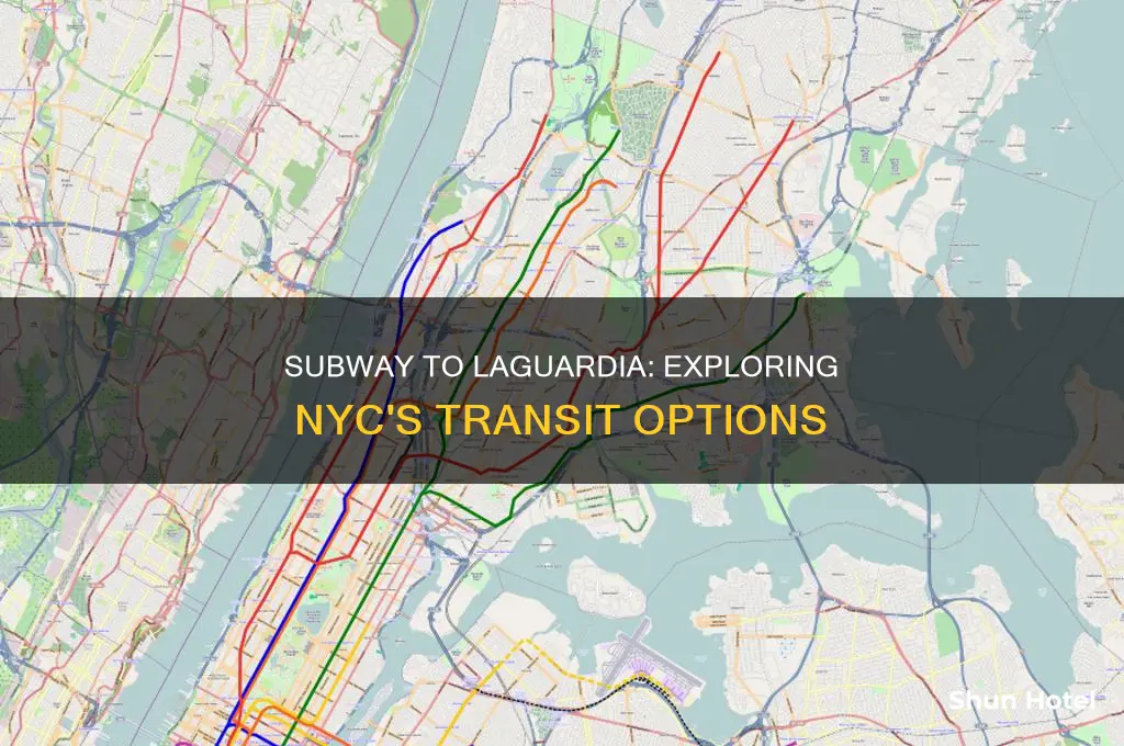 can you take subway to laguardia airport
