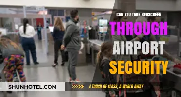 Airport Security and Sunscreen: What's Allowed?
