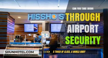 Airport Sushi: What's Allowed and What's Not