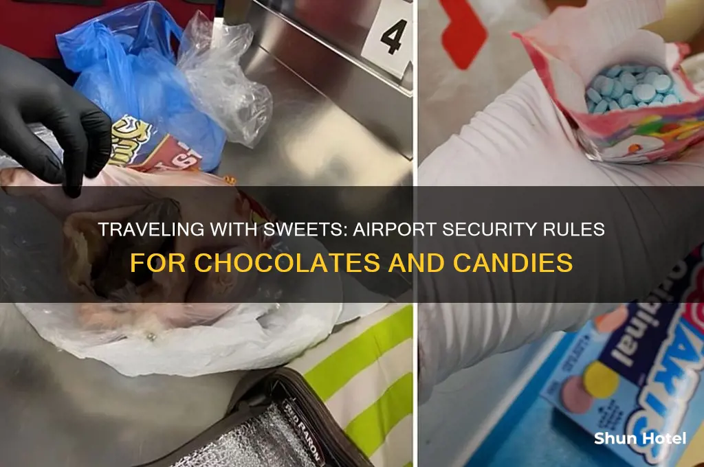 can you take sweets and chocolate through airport security