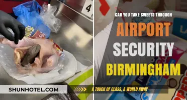 Birmingham Airport Security: Can I Bring Sweets?