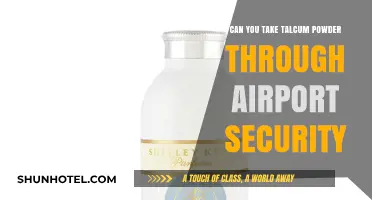 Airport Security and Talcum Powder: What You Need to Know