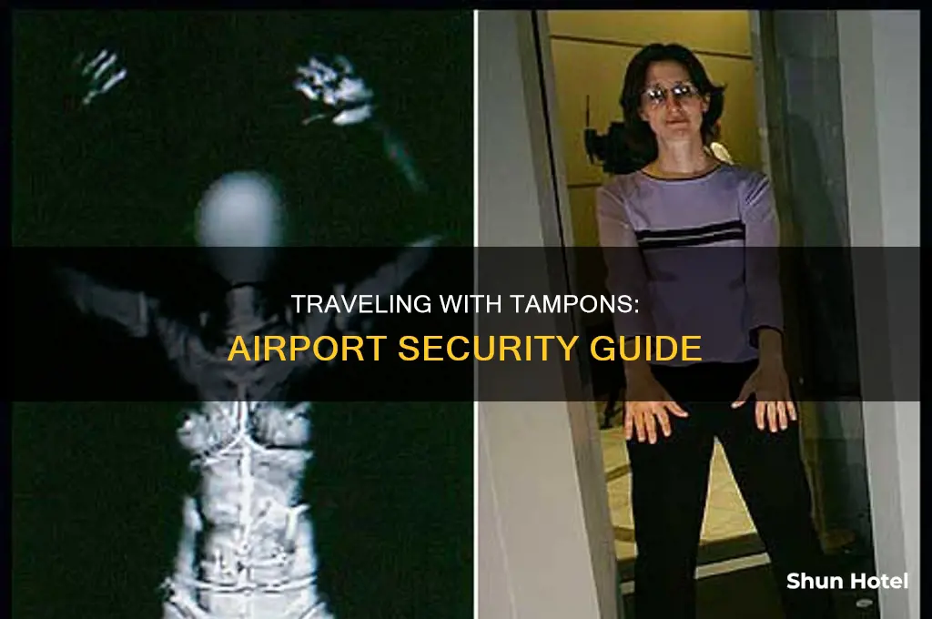 can you take tampons through airport security