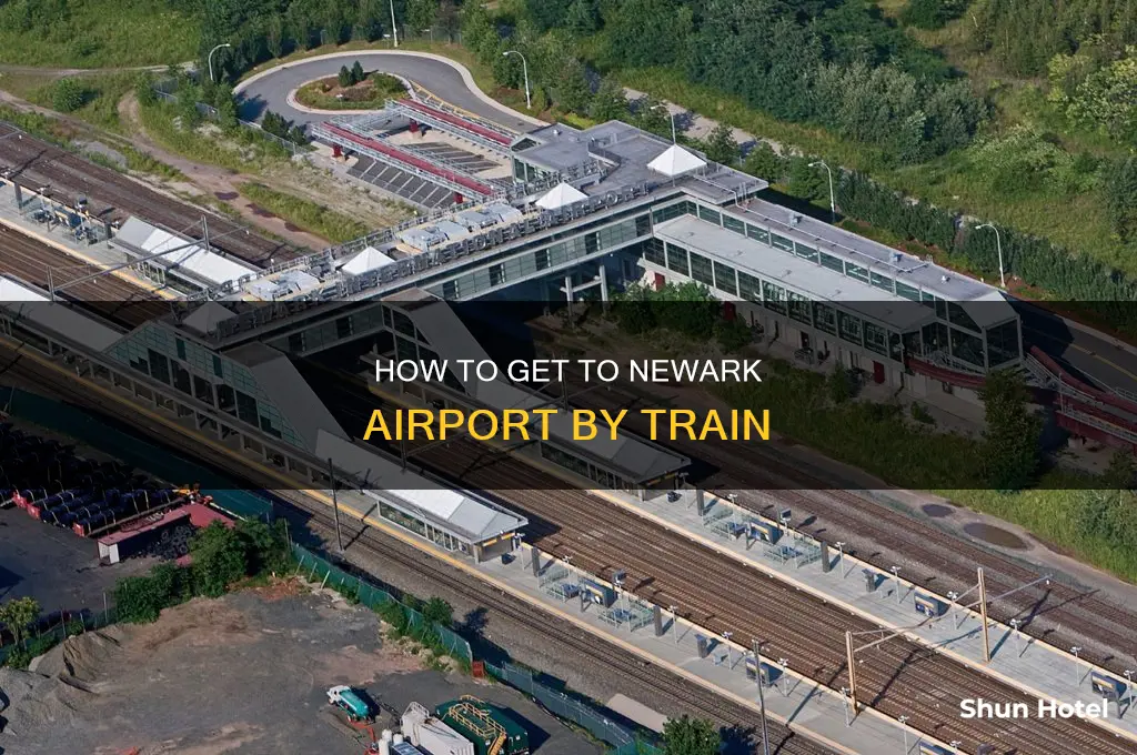 can you take teain to newark airport